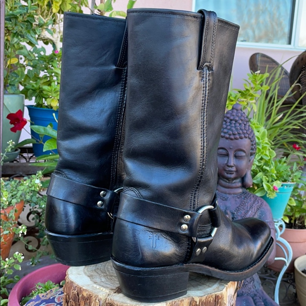 EC Frye Harness Boots Sz 8.5 - Picture 4 of 16
